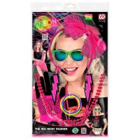 Accessoires 80er Jahre neon pink