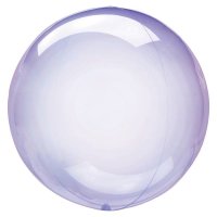Folienballon Clearz Crystal pink