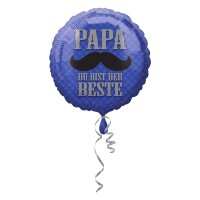 Folienballon Papa Du bist der Beste rund