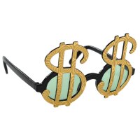 Spaß-Brille Dollar