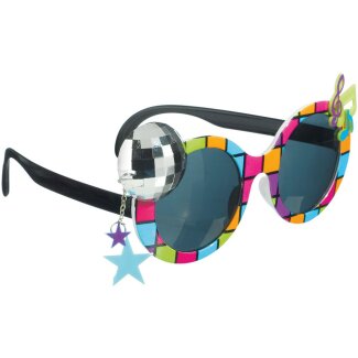Spaß-Brille Disco 70er Jahre