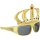 Spaß-Brille King gold