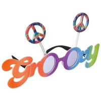 Spaß-Brille Groovy 60s