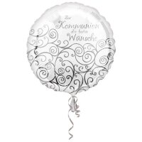 Folienballon Kommunion Ø 43 cm