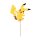 Folienballon Pikachu luftgefüllt am Papierstab