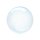 Folienballon Clearz Petite Crystal blue