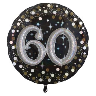 Folienballon Sparkling 60 3D