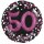 Folienballon Sparkling 50 3D pink
