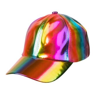 Basecap Holo Rainbow