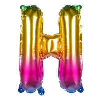 Folienballon Girlande Happy Birthday 30 cm x 8 m
