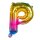 Folienballon Girlande Happy Birthday 30 cm x 8 m