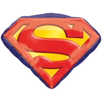 Folienballon SuperShape Superman Emblem 66x50cm