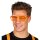 Atzenbrille Neon Unisex orange