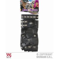 Set Biker/Rocker schwarz mit Nieten
