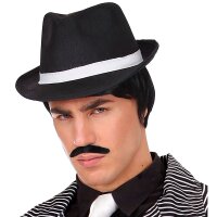 Gangsterhut schwarz