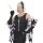 Silbriger Stirnband mit Pailletten, Feder und