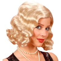 Perücke Goldene 20er Jahre blond