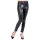 Schwarze Leggings Gr. L/XL