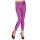 Metallic-Leggings lila Gr. L/XL