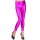Metallic-Leggings lila Gr. L/XL