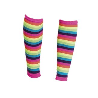 Beinwärmer Regenbogen Stulpen