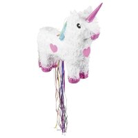 Pinata Einhorn weiß