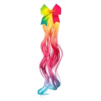 Haarverlängerung Regenbogen