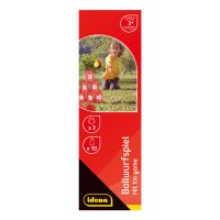 Idena Ballwurfspiel 10 Bechern und 3 Bällen