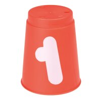 Idena Ballwurfspiel 10 Bechern und 3 Bällen