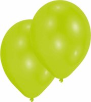 Luftballons 27,5cm limettengrün 10er