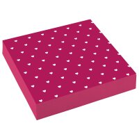 Serviette 33x33cm Everyday Love