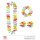 Accessoire-Set Hawaii natur 5teilig