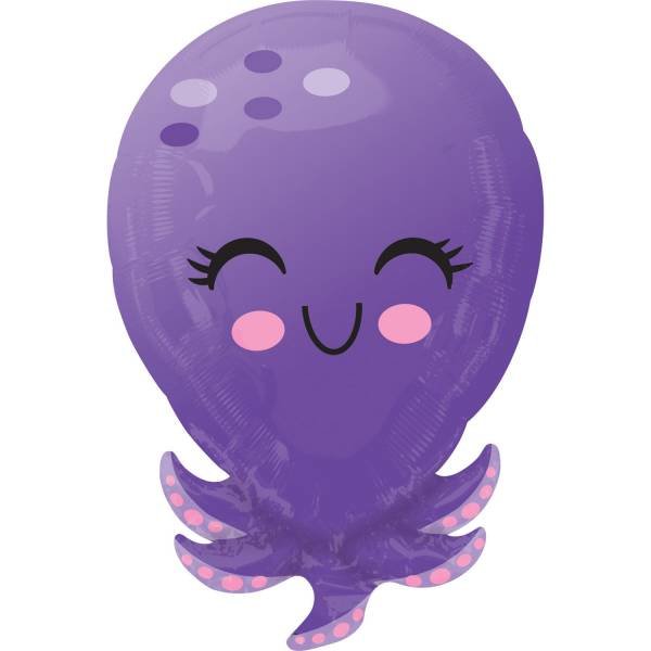 Folienballon Junior Shape Oktopus