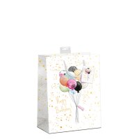 Geschenktasche Ballons Medium 18x23x10cm