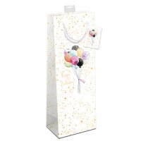 Flaschentasche Ballons 12 x 39 x 10 cm