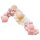 Ballongirlande roségold chrom