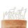 Tortenaufsatz Holz Just Married