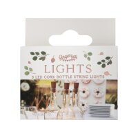 LED Lichterketten für Flaschen 3 Stück