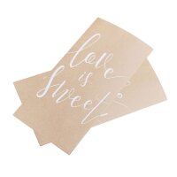 Süßigkeitentüten Love is Sweet 20 Stück