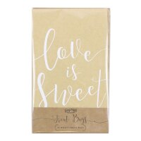 Süßigkeitentüten Love is Sweet 20 Stück