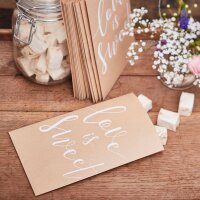 Süßigkeitentüten Love is Sweet 20 Stück