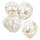 Konfettiballons Goldfolie