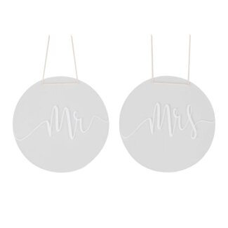 Stuhlschilder Acryl Mr. & Mrs. A Touch Of Pampas