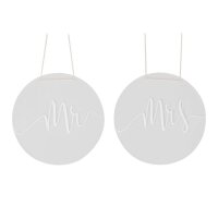 Stuhlschilder Acryl Mr. & Mrs. A Touch Of Pampas