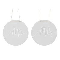 Stuhlschilder Acryl Mr. & Mrs. A Touch Of Pampas