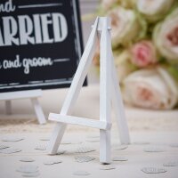 Mini Staffelei weiß