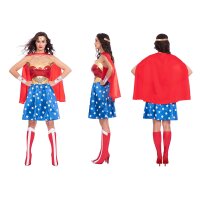 Kostüm Wonder Woman Kleid Classic Gr.M