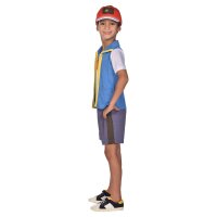Kinderkostüm Pokémon Ash Oberteil Gr.104-116