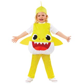 Kinderkostüm Baby Shark gelb