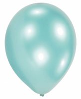 Luftballons Pearl 27,5 cm karibikblau 10 Stück